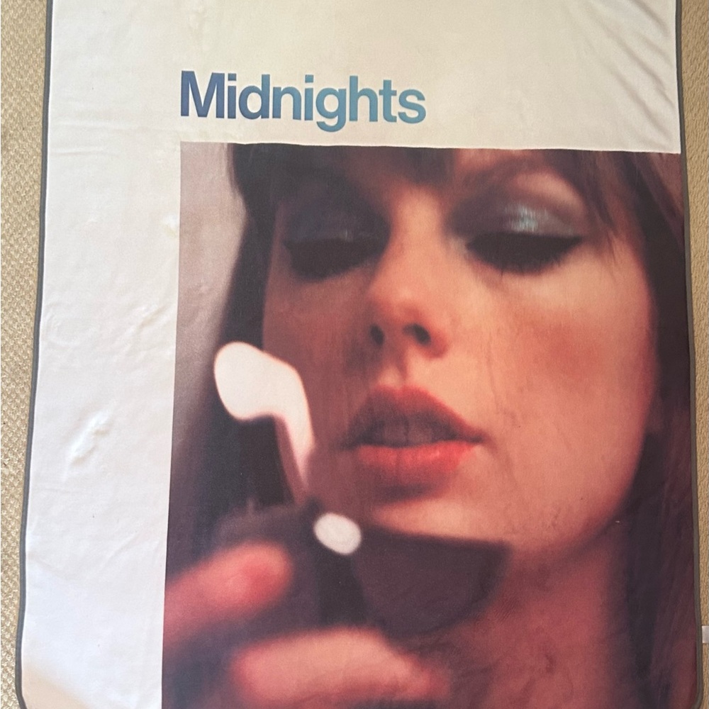 Midnights Album Cover Blanket